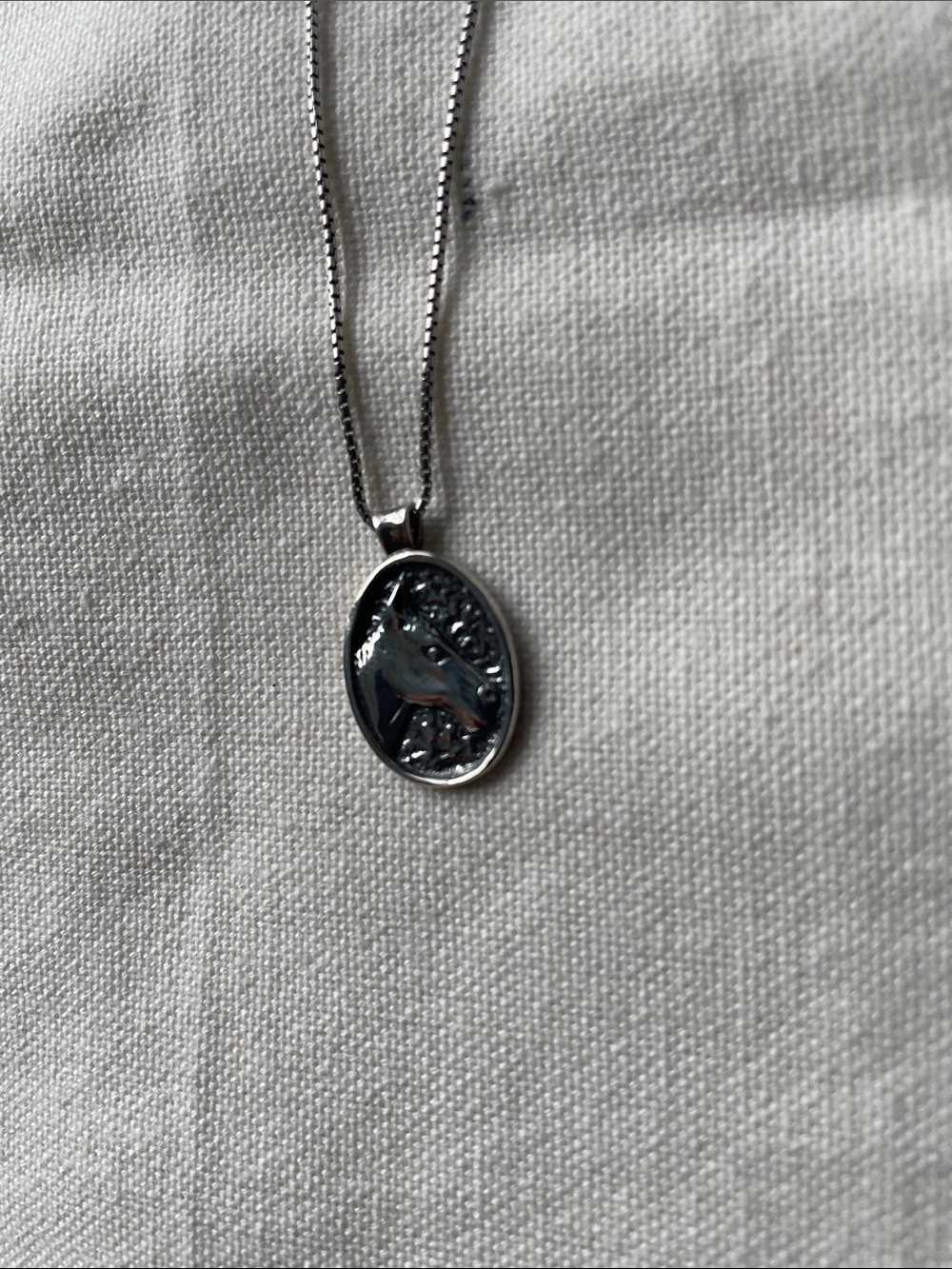 Rare- Silpada  Sterling Silver Horse Pendant Necklace